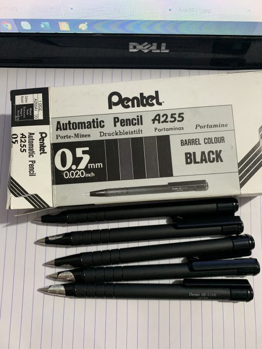 Bút chì bấm Pentel A255 ngòi 0.5mm- Chính hãn