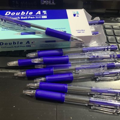 Hộp 12 bút bi Double A TriTouch 0.7mm - DBP 107