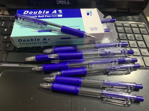 Hộp 12 bút bi Double A TriTouch 0.7mm - DBP 107