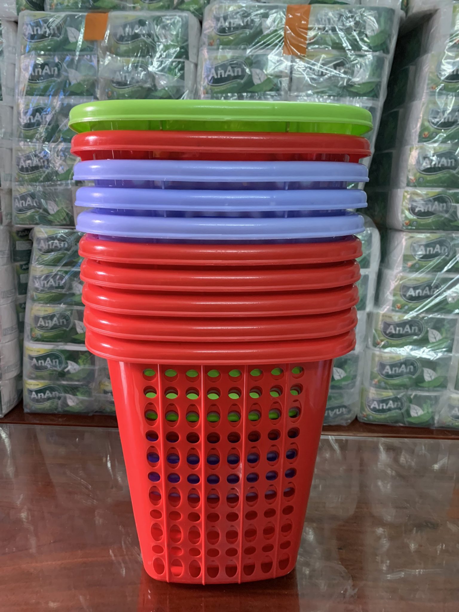 Sọt rác nhựa Oval - Văn Phòng Phẩm - Dụng cụ Văn Phòng giá rẻ gần đây ...