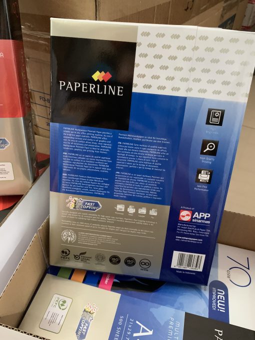 Giấy A4 PAPERLINE định lượng 70gsm / 80gsm